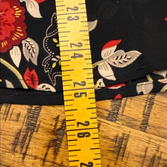 LOFT Paisley and Floral Print Long Sleeve Blouse Smocked Women's Small - Picture 10 of 13